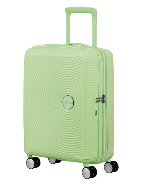Trolley SOINDBOX line, hand baggage, expandable green kiwi - Hand luggage