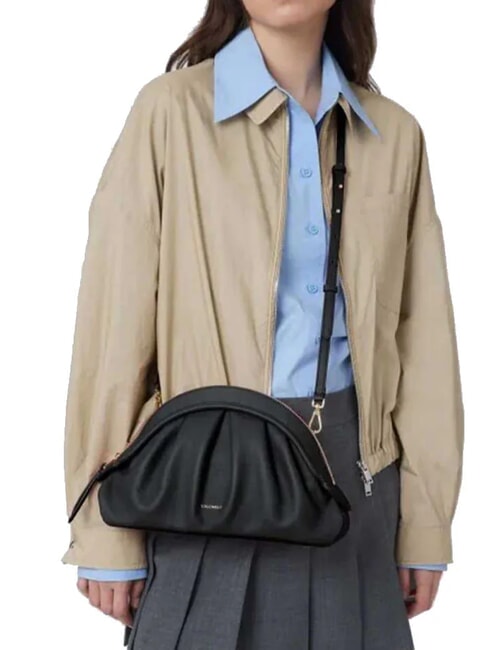 CAMPIONARIO - CHEEK SMOOTH  Shoulder bag, in leather Black - Women&rsquo;s Bags