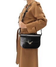 COCCINELLE CAMPIONARIO - DEW SHINY CALF Brushed leather shoulder bag - Women&rsquo;s Bags