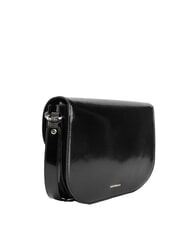 COCCINELLE CAMPIONARIO - DEW SHINY CALF Brushed leather shoulder bag Black - Women&rsquo;s Bags - 3