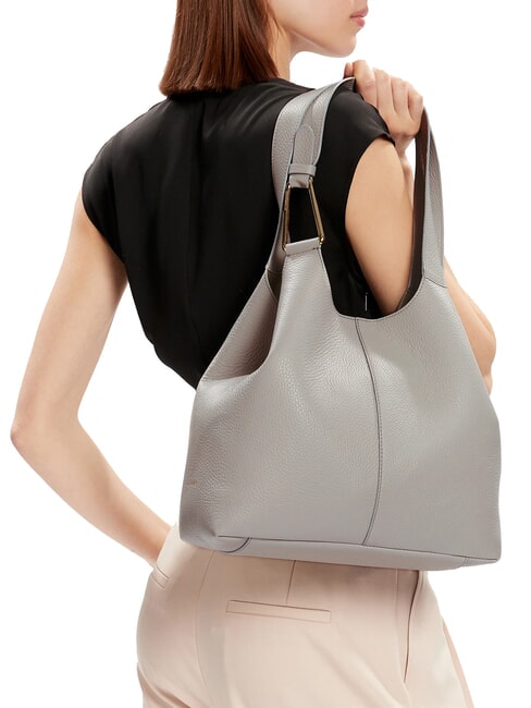 CAMPIONARIO - BRUME Shoulder bag, leather light grey - Women&rsquo;s Bags