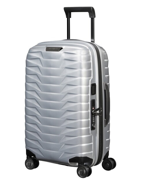PROXIS Expandable carry-on trolley SILVER - Hand luggage