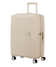 AMERICAN TOURISTER SOUNDBOX SPINNER Medium trolley, expandable coconut sand - Rigid Trolley Cases - 3