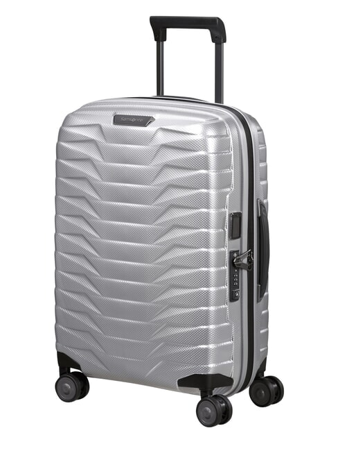 PROXIS Expandable carry-on trolley SILVER - Hand luggage