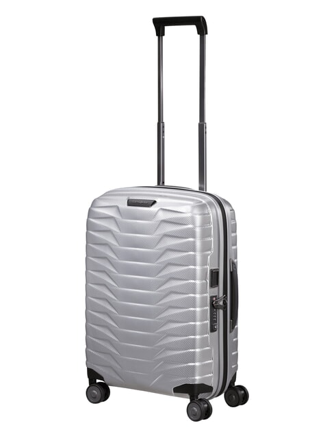 PROXIS Expandable carry-on trolley SILVER - Hand luggage