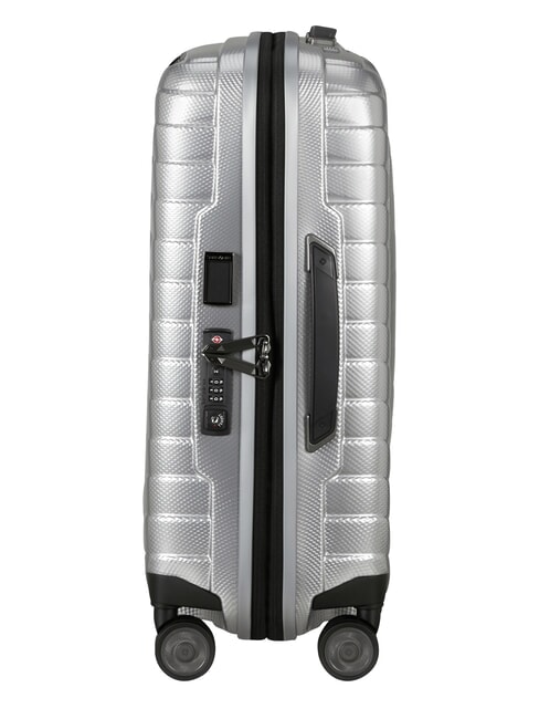 PROXIS Expandable carry-on trolley SILVER - Hand luggage