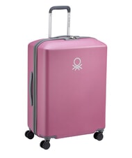 BENETTON By DELSEY UCB HARD Set of 3 trolleys: cabin+medium+large peony - Trolley Set - 3