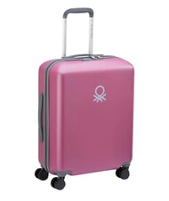 BENETTON By DELSEY UCB HARD Hand luggage trolley peony - Hand luggage - 4