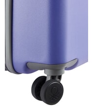 BENETTON By DELSEY UCB HARD Large trolley Violet - Rigid Trolley Cases - 4
