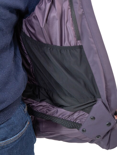 ACTIVE SAPPORO-REC Hooded jacket blackberry-blackberr - Men's Jackets