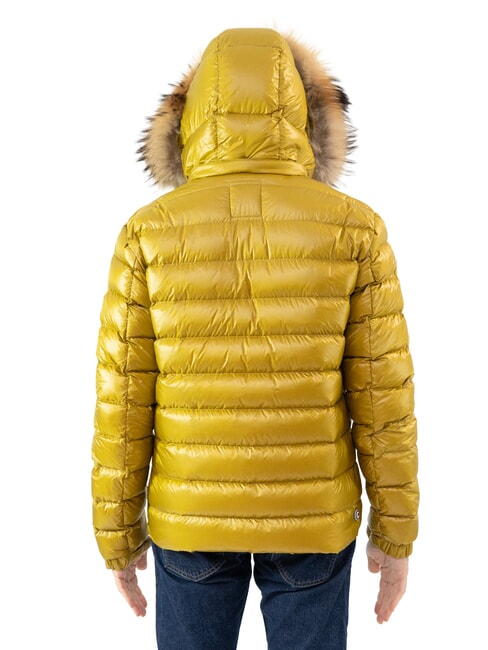 ORIGINALS BLAZE Down jacket with faux fur hood licorice - Men's down jackets