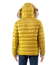 COLMAR ORIGINALS BLAZE Down jacket with faux fur hood licorice - Men's down jackets - 3