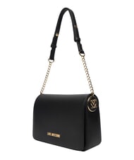 LOVE MOSCHINO CHUNKY TAB Shoulder bag Black - Women&rsquo;s Bags - 4