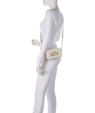 LOVE MOSCHINO LOVELY LOVE Mini trunk bag, with shoulder strap ivory - Women&rsquo;s Bags - 3