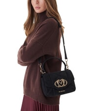 LOVE MOSCHINO EMBOSSED Mini handbag, with shoulder strap Black - Women&rsquo;s Bags - 2