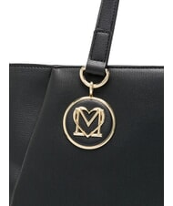 LOVE MOSCHINO CHUNKY TAB Shopping bag, shoulder bag Black - Women&rsquo;s Bags - 4