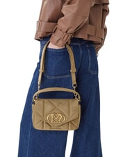 LOVE MOSCHINO EMBOSSED Mini handbag, with shoulder strap - Women&rsquo;s Bags