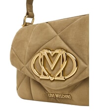 LOVE MOSCHINO EMBOSSED Mini handbag, with shoulder strap sand - Women&rsquo;s Bags - 5