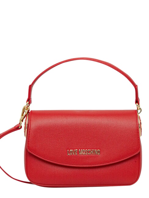 CHUNKY TAB Bag with flap and shoulder strap RED - Women&rsquo;s Bags