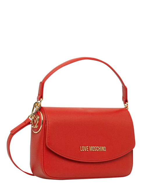 CHUNKY TAB Bag with flap and shoulder strap RED - Women&rsquo;s Bags