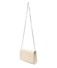 LOVE MOSCHINO SMART DAILY Clutch bag with metal shoulder strap ivory - Women&rsquo;s Bags - 3