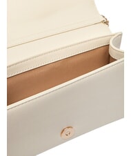 LOVE MOSCHINO SMART DAILY Clutch bag with metal shoulder strap ivory - Women&rsquo;s Bags - 6