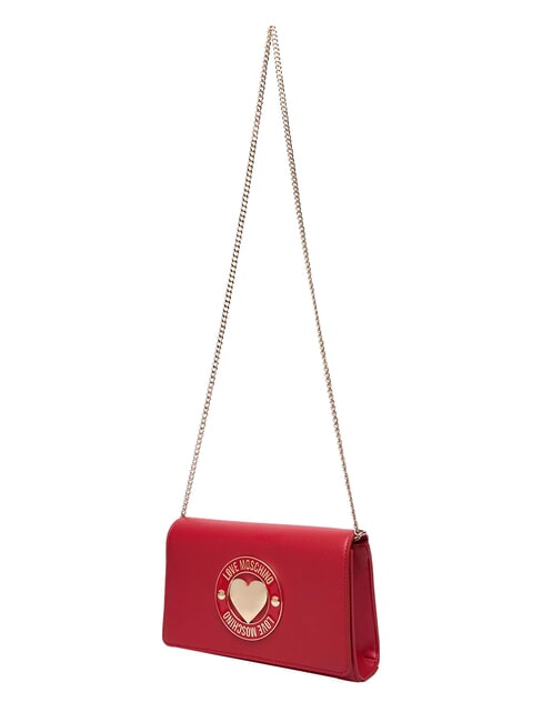 SMART DAILY Clutch bag with metal shoulder strap RED - Women&rsquo;s Bags