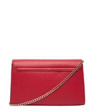 LOVE MOSCHINO SMART DAILY Clutch bag with metal shoulder strap RED - Women&rsquo;s Bags - 4