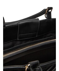 LOVE MOSCHINO QUILTED Handbag, with chain shoulder strap Black - Women&rsquo;s Bags - 6