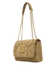LOVE MOSCHINO EMBOSSED Mini shoulder bag, with chain sand - Women&rsquo;s Bags - 3