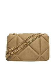 LOVE MOSCHINO EMBOSSED Mini shoulder bag, with chain sand - Women&rsquo;s Bags - 4