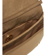 LOVE MOSCHINO EMBOSSED Shoulder bag, double portability sand - Women&rsquo;s Bags - 6