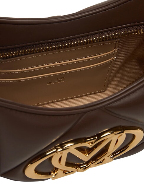 EMBOSSED Shoulder bag, with shoulder strap chocolate - Women&rsquo;s Bags