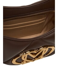 LOVE MOSCHINO EMBOSSED Shoulder bag, with shoulder strap chocolate - Women&rsquo;s Bags - 6