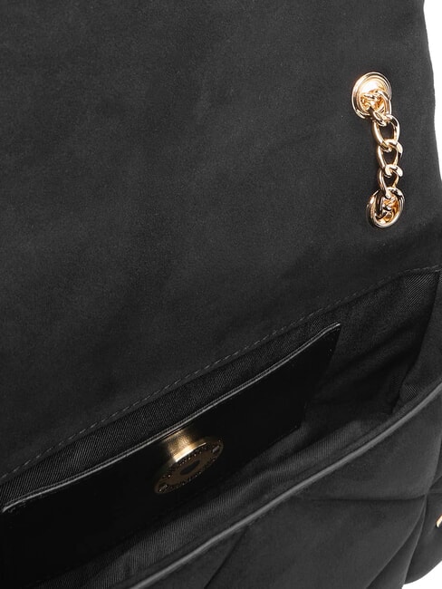 EMBOSSED Mini shoulder bag, with chain Black - Women&rsquo;s Bags