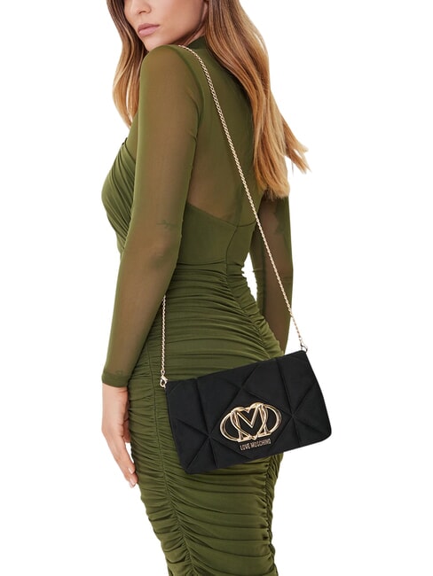 EMBOSSED Shoulder bag, double portability Black - Women&rsquo;s Bags