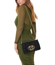 LOVE MOSCHINO EMBOSSED Shoulder bag, double portability Black - Women&rsquo;s Bags - 2