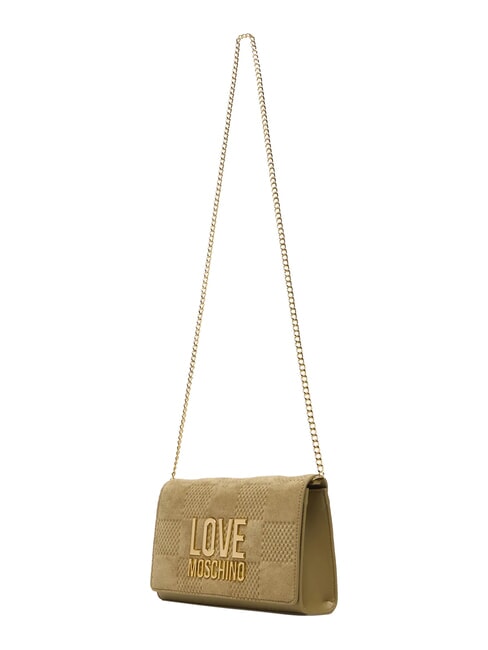 PATCHY Clutch bag with chain sand - Women&rsquo;s Bags