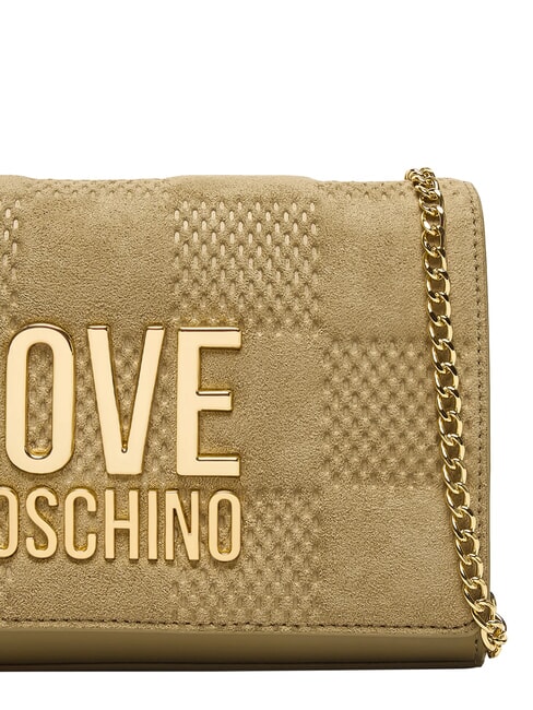 PATCHY Clutch bag with chain sand - Women&rsquo;s Bags