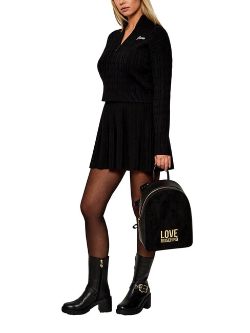 PATCHY Backpack with logo Black - Women&rsquo;s Bags