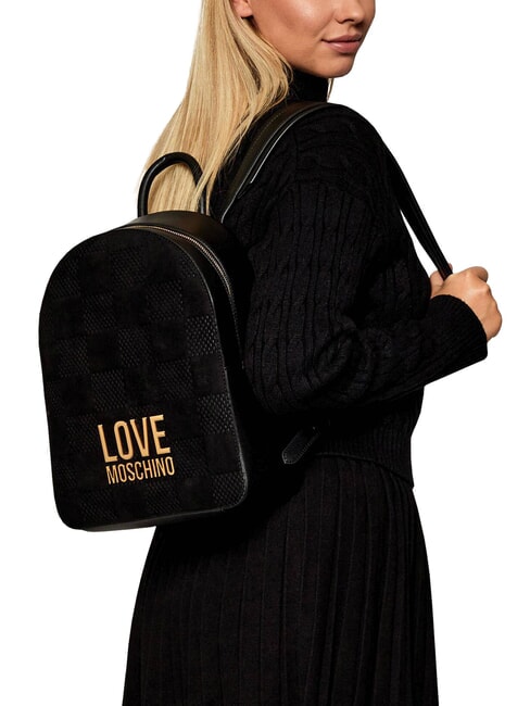 PATCHY Backpack with logo Black - Women&rsquo;s Bags