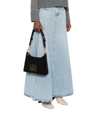 LOVE MOSCHINO PATCHY Shoulder bag Black - Women&rsquo;s Bags - 2