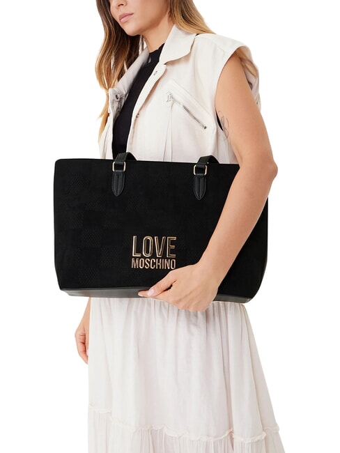 PATCHY Shopping bag, shoulder bag Black - Women&rsquo;s Bags