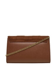 LOVE MOSCHINO PATCHY Clutch bag with chain camel2 - Women&rsquo;s Bags - 3