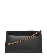 LOVE MOSCHINO PATCHY Clutch bag with chain Black - Women&rsquo;s Bags - 4
