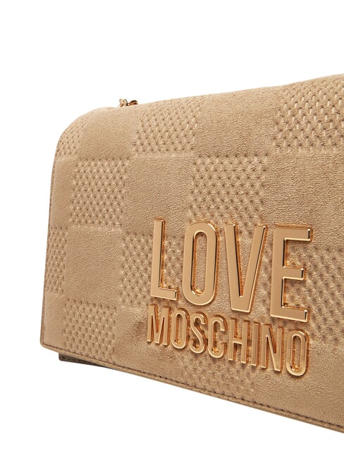 PATCHY Shoulder bag, with chain sand - Women&rsquo;s Bags