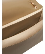 LOVE MOSCHINO PATCHY Shoulder bag, with chain sand - Women&rsquo;s Bags - 6