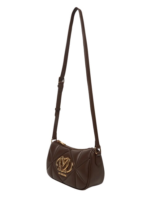 EMBOSSED Mini shoulder bag chocolate - Women&rsquo;s Bags