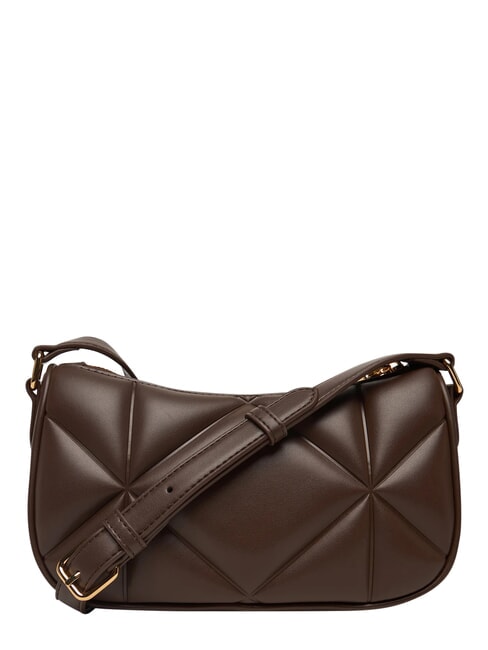 EMBOSSED Mini shoulder bag chocolate - Women&rsquo;s Bags