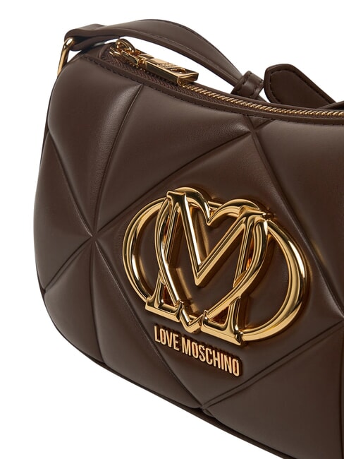 EMBOSSED Mini shoulder bag chocolate - Women&rsquo;s Bags